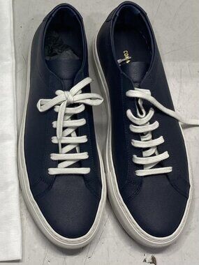 Common Projects Men’s Original Achilles Sneakers (8) Navy Blue